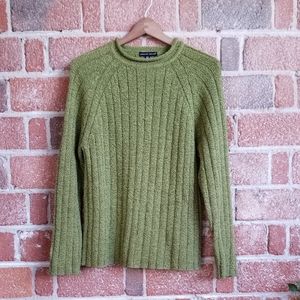 Vibrant green women's sweater